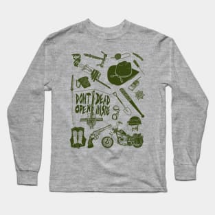 don't open dead inside Long Sleeve T-Shirt